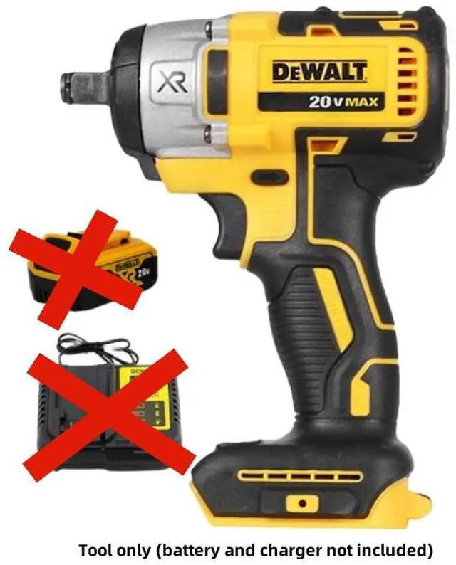 Alt view image 2 of 5 - DEWALT® DCF880 20V Brushless Cordless Impact Wrench: 203Nm Power, LED Light Ring, Lithium Battery Rechargeable (Bare Tool Only)