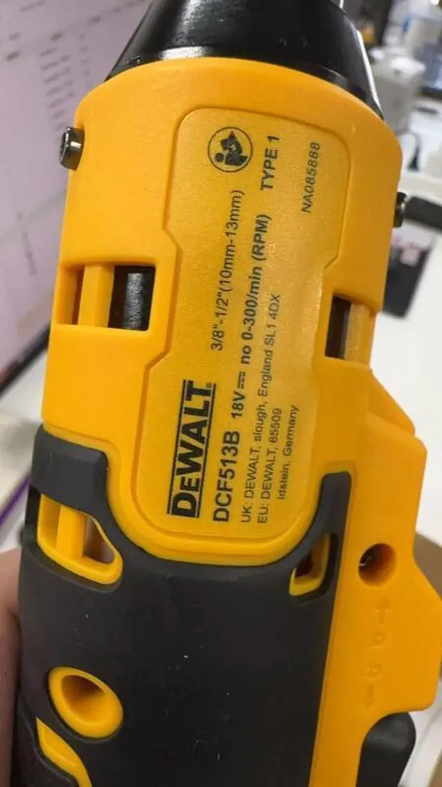 Alt view image 7 of 7 - DeWalt® DCF513 20V Brushless Cordless Impact Driver - 3/8" Ratchet, Bare Tool, Variable Speed