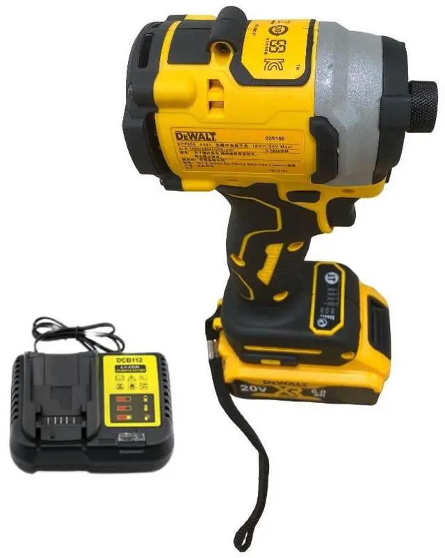Alt view image 2 of 7 - Dewalt® DCF850 20V Lithium-Ion High Torque Impact Driver - Original Brushless Electric Screwdriver Tool(Impact Driver+Battery+Charger)
