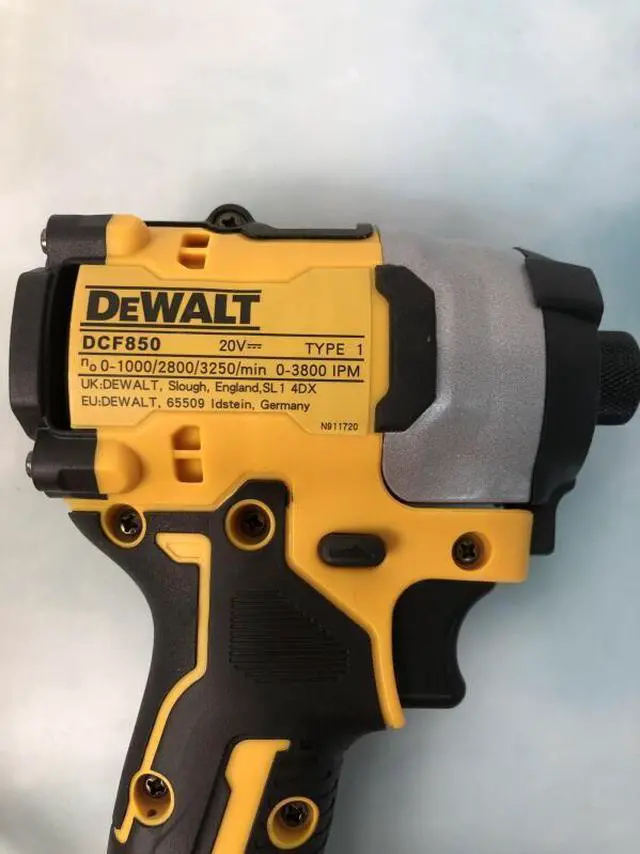 Alt view image 5 of 7 - Dewalt® DCF850 20V Lithium-Ion High Torque Impact Driver - Original Brushless Electric Screwdriver Tool(Impact Driver+Battery+Charger)