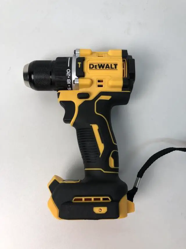 Alt view image 2 of 6 - DeWALT® 20V Brushless Impact Drill DCD805 - Cordless 1/2-inch Chuck, Stepless Speed Control - Rechargeable Power Tool (Electric drill+Battery+Charger)