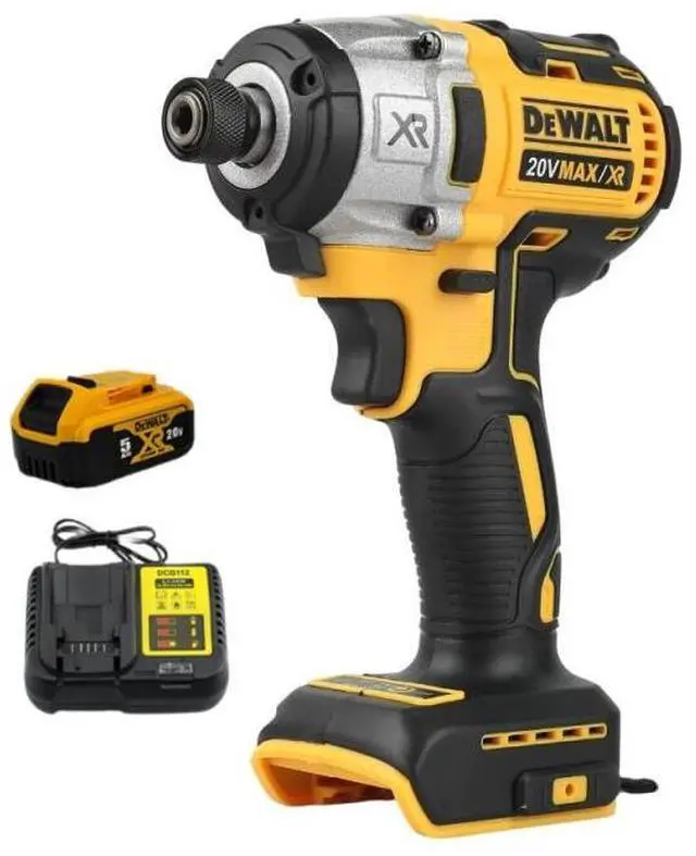 Main image of DEWALT® 20V DCF887 Li-Ion Cordless Impact Driver - 1/4" Chuck, 205NM Torque (Impact Driver + Battery + Charger)
