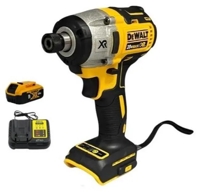 Alt view image 3 of 6 - DEWALT® 20V DCF887 Li-Ion Cordless Impact Driver - 1/4" Chuck, 205NM Torque (Impact Driver + Battery + Charger)