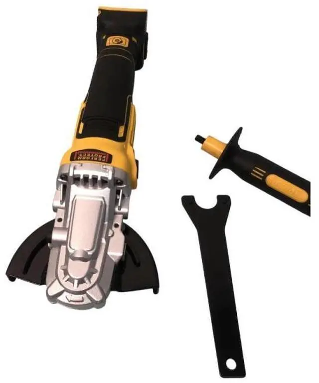 Alt view image 4 of 6 - DEWALT® 20V Max Brushless Cordless Angle Grinder  125mm, Rechargeable with Multiple Protection, Tool Only (DCG405FN-XJ)