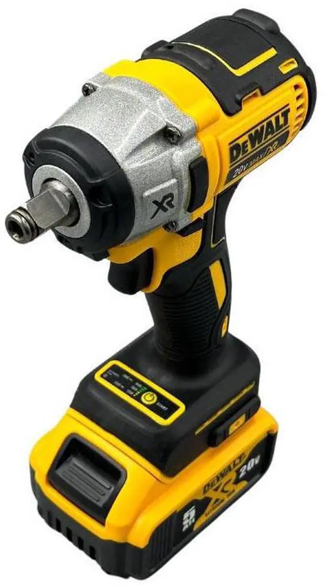 Alt view image 2 of 5 - DEWALT® DCF880 20V Brushless Cordless Impact Wrench: 203Nm Power, LED Light Ring, Lithium Battery Rechargeable (Impact wrench + Battery + Charger)