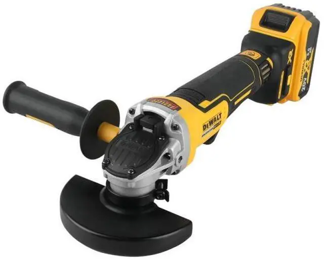 Alt view image 3 of 6 - DeWalt® DCG406 Cordless Angle Grinder, 20V High Performance  125mm, Perfect for Cutting & Polishing (Includes battery and charger)