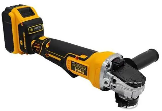 Alt view image 5 of 6 - DeWalt® DCG406 Cordless Angle Grinder, 20V High Performance  125mm, Perfect for Cutting & Polishing (Includes battery and charger)