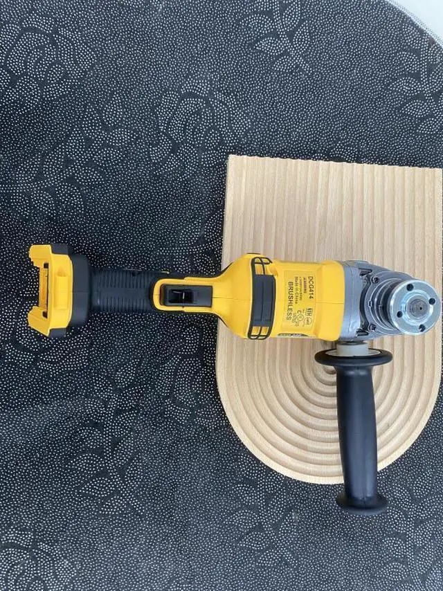 Alt view image 3 of 7 - DEWALT® DCG414 20V Professional Brushless Cordless Angle Grinder - 125mm, Portable Cutting Machine (Battery & Charger Included)