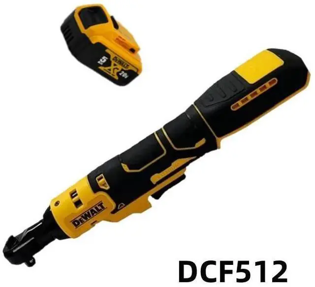 Alt view image 3 of 6 - DeWalt® 20V MAX DCF512 Brushless Cordless 1/2" Ratchet Wrench - High Torque, Versatile, with LED Worklight (Includes Ratchet, Battery & Charger)