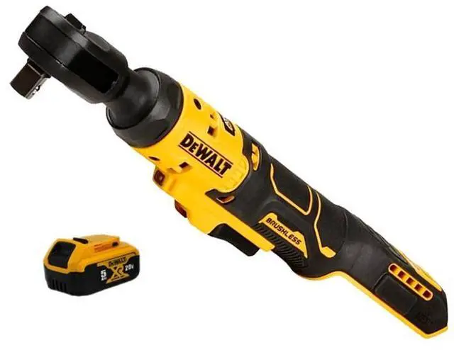 Alt view image 2 of 6 - DeWalt® 20V MAX DCF512 Brushless Cordless 1/2" Ratchet Wrench - High Torque, Versatile, with LED Worklight (Includes Ratchet, Battery & Charger)