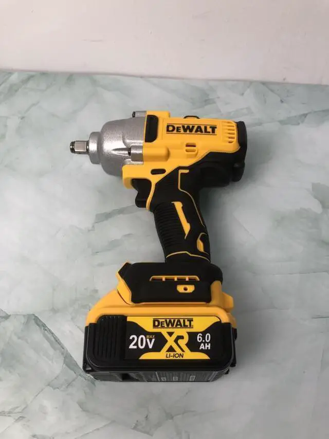 Alt view image 3 of 6 - DEWALT® DCF900 20V MAX Brushless High-Torque 1/2-Inch Drive Impact Wrench | Heavy-Duty for Construction, Auto Repair & Mechanic Work (Includes charger and battery)