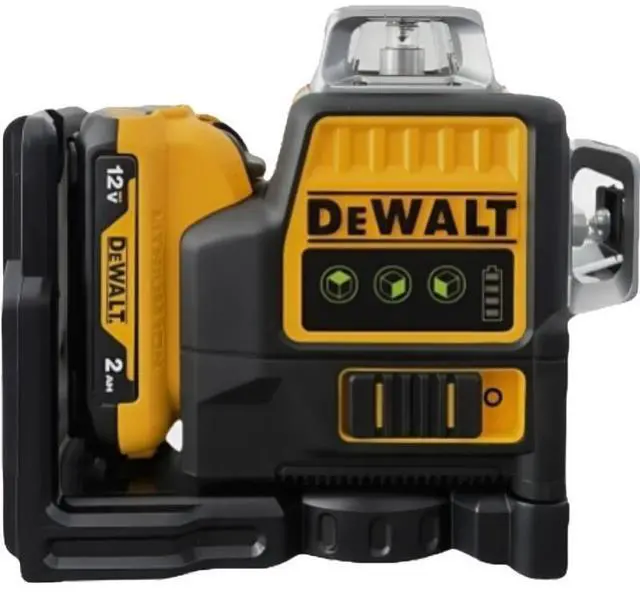 Alt view image 2 of 6 - DeWALT® 12V 3 x 360° Green Line Laser - DW089LG (Laser+battery+charger)