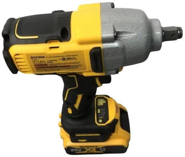 Alt view image 2 of 6 - DEWALT® DCF900 20V Brushless 1/2-Inch Drive High-Torque Impact Wrench - Heavy-Duty for Construction, Auto Repair & Maintenance (impact wrench + Battery + charger)