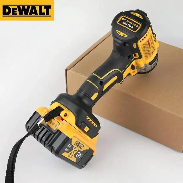 Alt view image 6 of 6 - DeWalt® 20V MAX Cordless Impact Driver , Brushless Motor, 205 NM Torque, 1/4-Inch (Impact Driver + Battery + Charger) DCF887