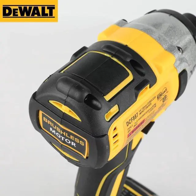 Alt view image 4 of 6 - DeWalt® 20V MAX Cordless Impact Driver , Brushless Motor, 205 NM Torque, 1/4-Inch (Impact Driver + Battery + Charger) DCF887