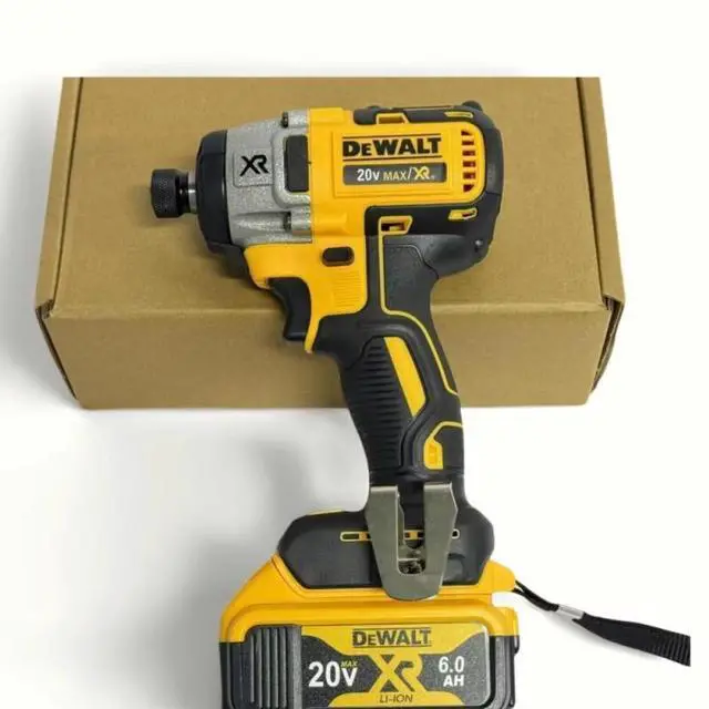 Alt view image 5 of 6 - DeWalt® 20V MAX Cordless Impact Driver , Brushless Motor, 205 NM Torque, 1/4-Inch (Impact Driver + Battery + Charger) DCF887