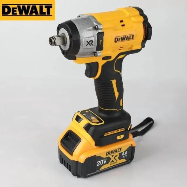 Alt view image 2 of 6 - DeWalt® DCF922 Brushless Impact Wrench 610N.m Cordless Driver Large Torque Variable Speed Electric Wrench 20V Rechargeable ToolsImpact wrench + Battery + Charger