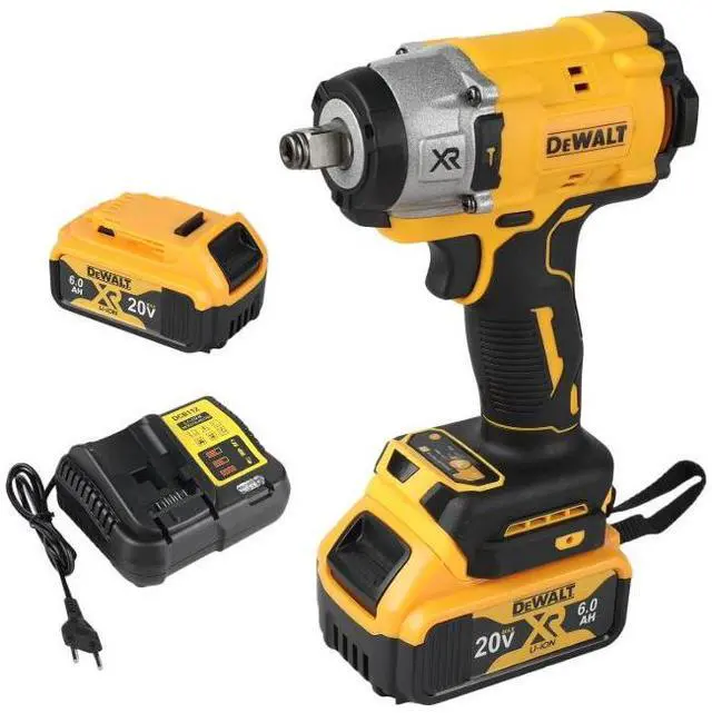 Main image of DeWalt® DCF922 Brushless Impact Wrench 610N.m Cordless Driver Large Torque Variable Speed Electric Wrench 20V Rechargeable ToolsImpact wrench + Battery + Charger