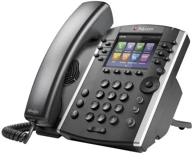 Alt view image 14 of 14 - Polycom 2200-46162-025 VVX 410 12-line (PoE) Mid-Range Business Media Phone