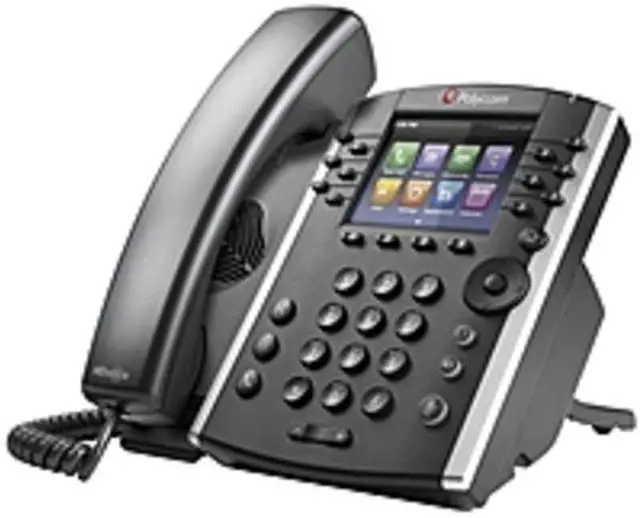 Alt view image 2 of 2 - Polycom VVX 411 IP Phone - Cable - Desktop - 12 x Total Line - VoIP - Speakerphone - 2 x Network (RJ-45) - PoE Ports - LDAP, SIP, DHCP, SNTP, RTCP, RTP, TCP, UDP, SRTP, SDP Protocol(s)