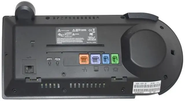 Alt view image 14 of 14 - ShoreTel, Inc IP 655 VoIP Phone - 5" LCD, PoE, Dual Ethernet, Full-Duplex Speaker