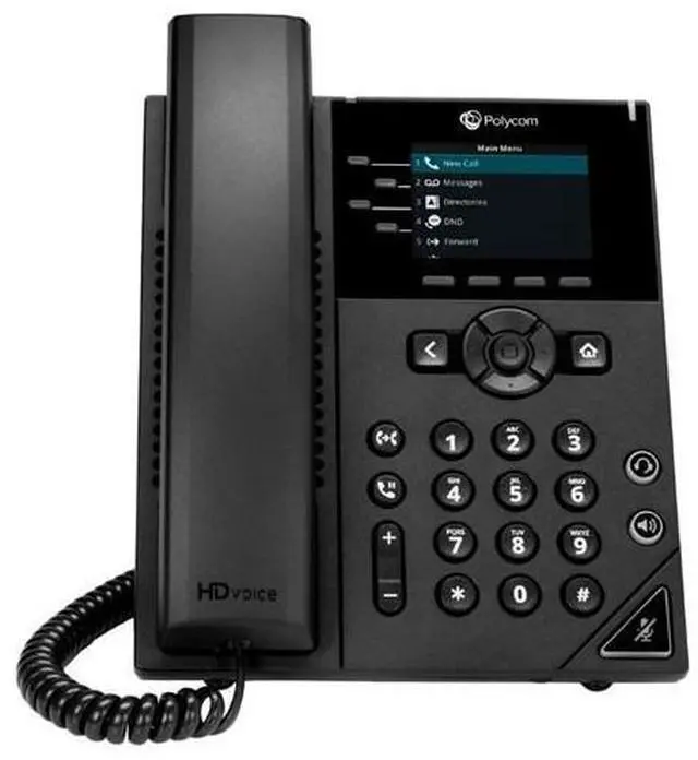 Alt view image 3 of 4 - Polycom VVX 250 OBi 4-line IP Phone 2200-48820-025 VVX 250 OBi 4-line IP Phone 2200-48820-025