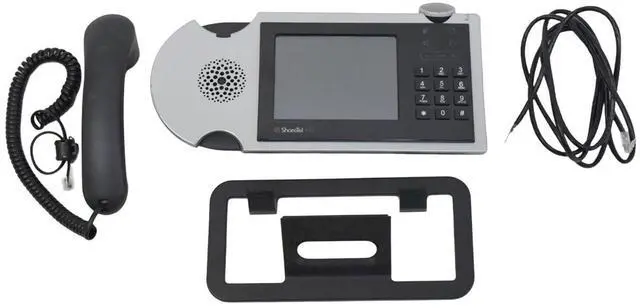 Alt view image 5 of 7 - ShoreTel IP 655 VoIP Phone - 5" LCD, PoE, Dual Ethernet, Full-Duplex Speaker - OEM