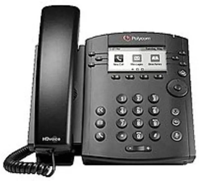 Alt view image 7 of 9 - Polycom VVX 301 (2200-48350-019) Skype for Business Media Phones, PoE