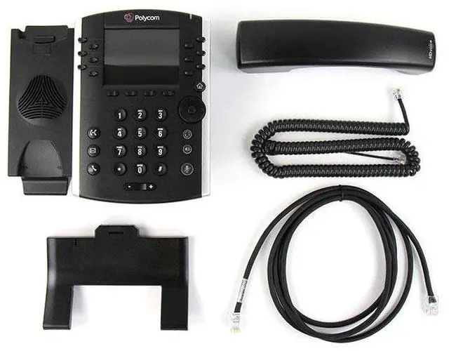 Alt view image 6 of 8 - Polycom VVX 411 (2200-48450-025) VVX 411 12-line Desktop Phone