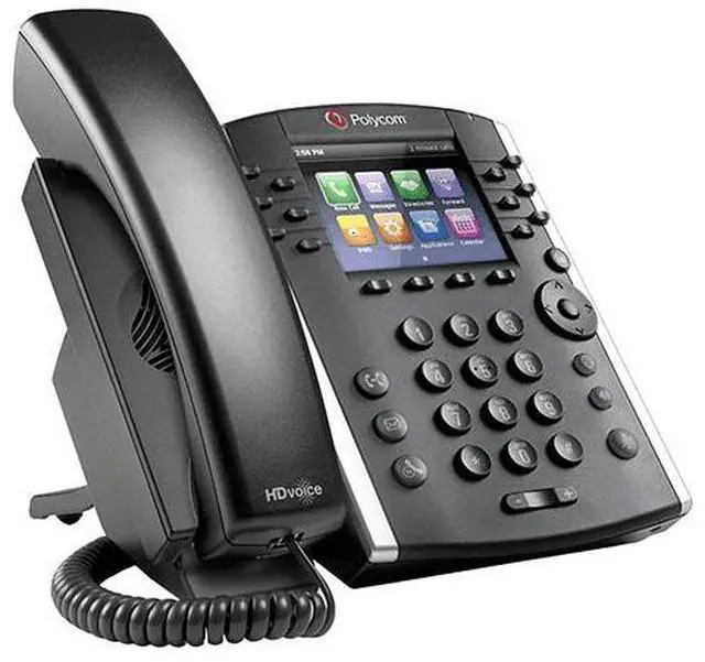 Alt view image 8 of 8 - Polycom VVX 411 (2200-48450-025) VVX 411 12-line Desktop Phone