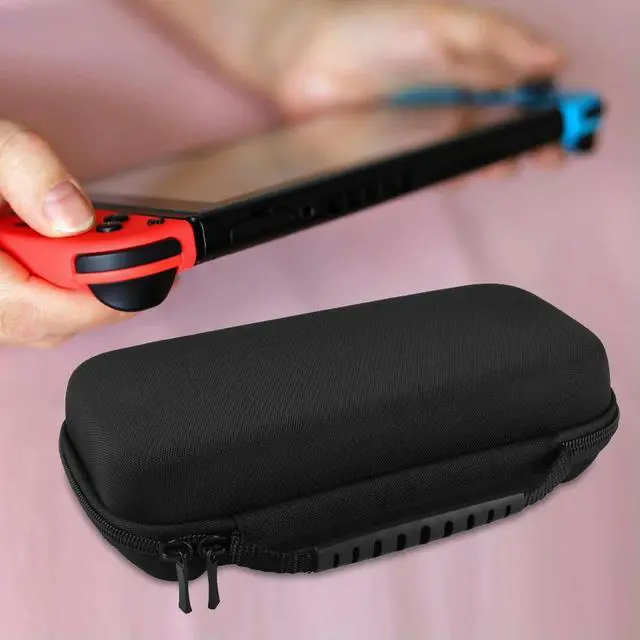 Alt view image 3 of 3 - Portable Bag Shockproof Carrying Case Pouch Anti-Scratch Protection Case Anti-Dorp for Nintend Switch Handheld Console