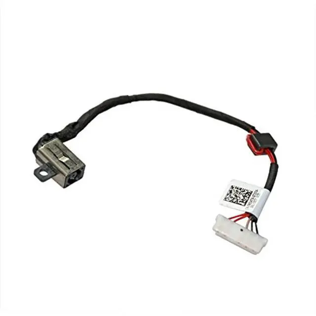 Alt view image 2 of 3 - DC Power Jack with Cable Socket Plug Charging Port Replacement for Inspiron 15 5566 i5566 P51F P51F001 DC30100UH00
