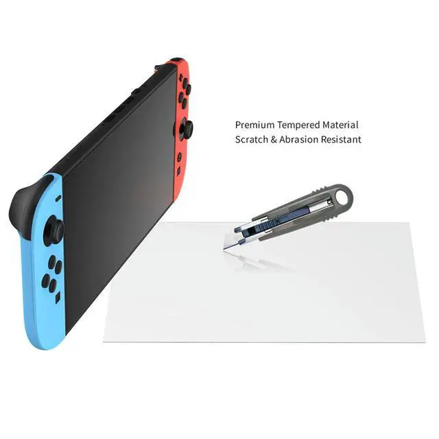 Alt view image 3 of 3 - 2 PCS Game Console Screen Protector Film Ultra-Clear Tempered Glass Protective Film for Nintendo for Switch 2 Game Accessories
