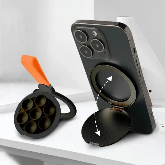 Alt view image 2 of 3 - Suction Phone Case Mount Hands-Free Mirror Shower Wall Phone Holder Mount Suction Cup Phone Mount for Android
