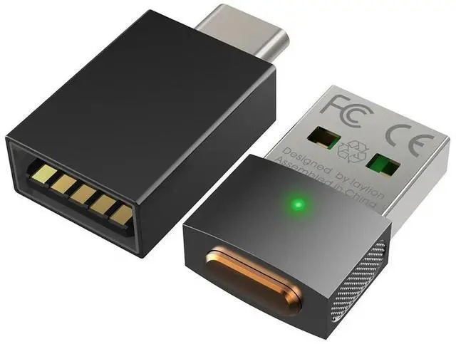Main image of Mini Automatic Mouse Jiggler Undetectable USB Automatic Mouse Jiggler Mover Keeps Awake with ON/OFF Indicator Light for Computer