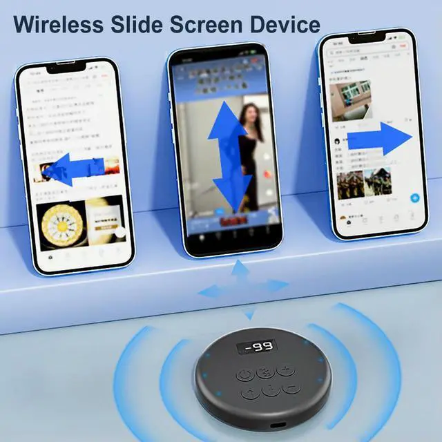 Alt view image 3 of 3 - Digital Automatic Mobile Phone Screen Slider Mute Bluetooth-Compatible Wireless Mobile Screen Slider 199 Gear Video Auto Slider