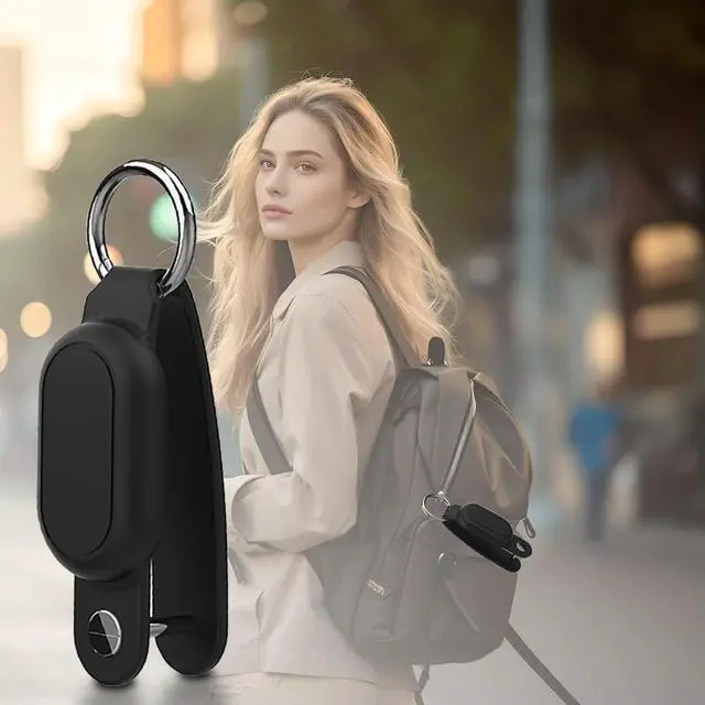 Alt view image 2 of 3 - Silicone Case Key Organizer Keychain IPX8 Waterproof GPS Tracker Cover Anti-Lost Protective Case for Tag2 Finder