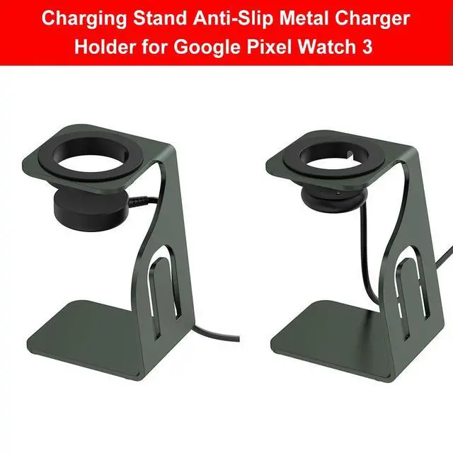 Alt view image 2 of 3 - Charger Dock Stand Bracket Holder l Anti-Slip for Google Pixel Watch 3 41mm 45mm for Google Pixel Watch 2/Fitbit Ace LTE