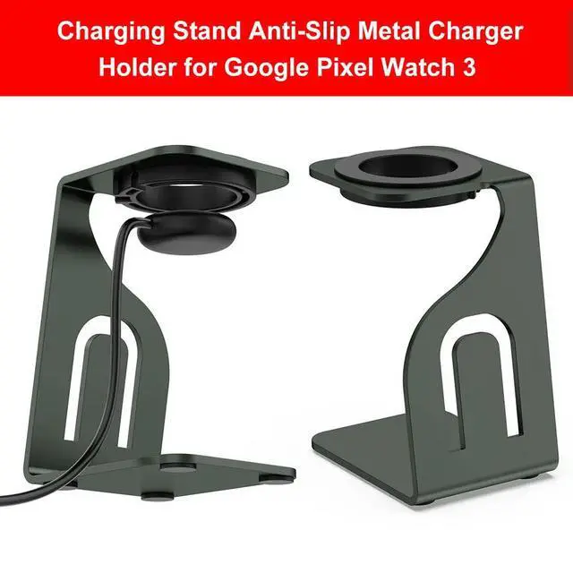 Alt view image 3 of 3 - Charger Dock Stand Bracket Holder l Anti-Slip for Google Pixel Watch 3 41mm 45mm for Google Pixel Watch 2/Fitbit Ace LTE