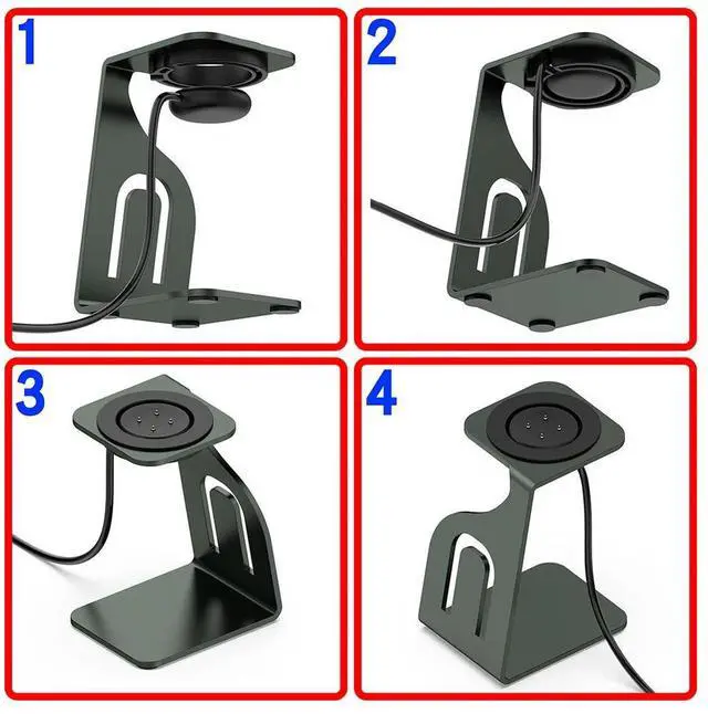 Main image of Charger Dock Stand Bracket Holder l Anti-Slip for Google Pixel Watch 3 41mm 45mm for Google Pixel Watch 2/Fitbit Ace LTE