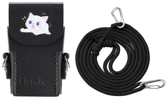 Main image of Protective Leather Case & Lanyard for OSMO Pocket 3 Anti-Scratch Lens Screen Protective Cover Shockproof Leather Sleeve Skin