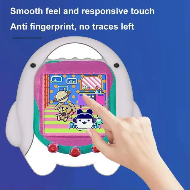 Alt view image 3 of 3 - Silicone Case Waterproof Protective Skin Sleeve Shell with Lanyard Anti-drop Shockproof Anti-Scratch for Tamagotchi Uni 2023