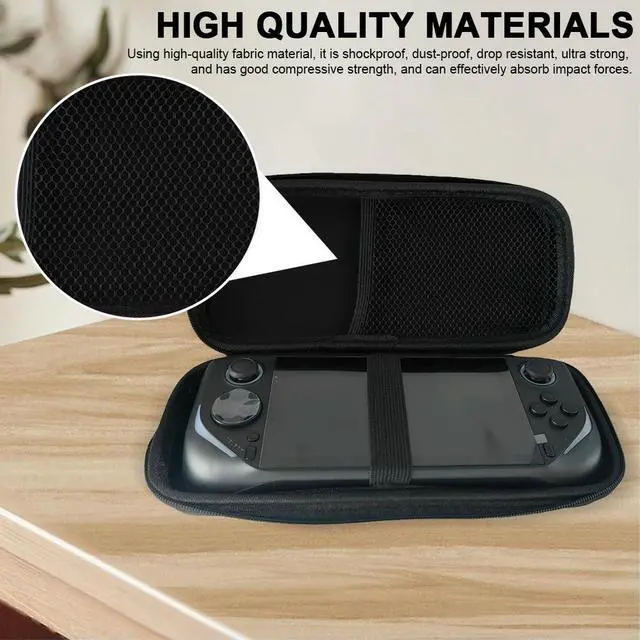 Alt view image 3 of 3 - Carrying Case Impact and Drop Resistant Game Console Bag Box Handheld Bag for GAMEMT E6 Plus/E6 Gaming Console