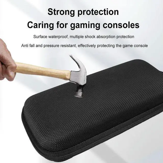 Alt view image 2 of 3 - EVA Travel Protective Case Anti-scratch Shockproof Travel Protective Handbag Hard Case for ANBERNIC RG40XX H/RG405M Game Console