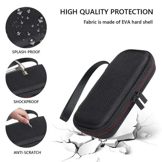 Alt view image 3 of 3 - EVA Retro Video Handheld Game Console Carrying Case Anti-scratch Portable Bag for Beijue 16 Bit/Beico/Tebiyou 3.0 Inch