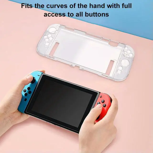 Alt view image 3 of 3 - PC Transparent Box Anti-Scratch Hard Shell Case High Transparency Clear Protector Cover for Switch 2 Game Console