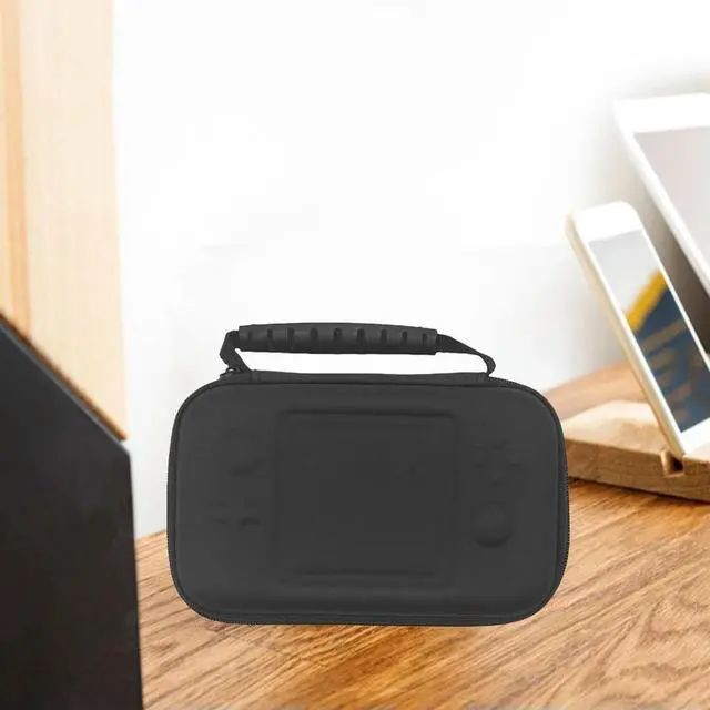 Alt view image 2 of 3 - EVA Portable Carrying Case Waterproof Carrying Bag Anti-Scratch Zipper Handbag for Anbernic RG Cube Retro Handheld Game Console