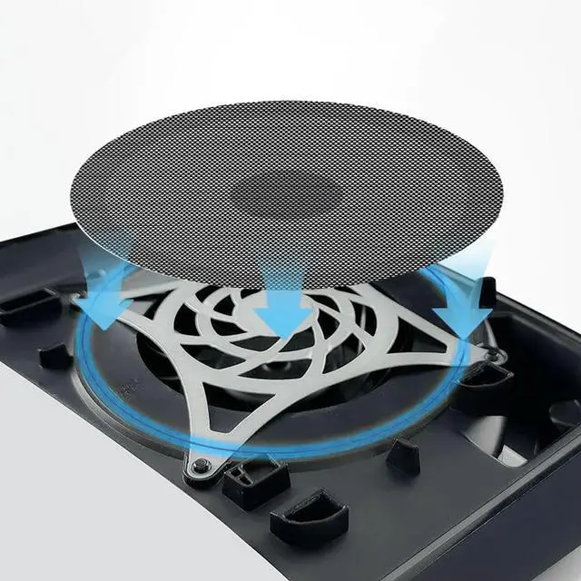 Alt view image 3 of 3 - 10Pcs For Slim Fan Dust Filter Fan Dustproof Cover Breathable Ventilation Host Dust Cover for Slim Disc&Digital Edition