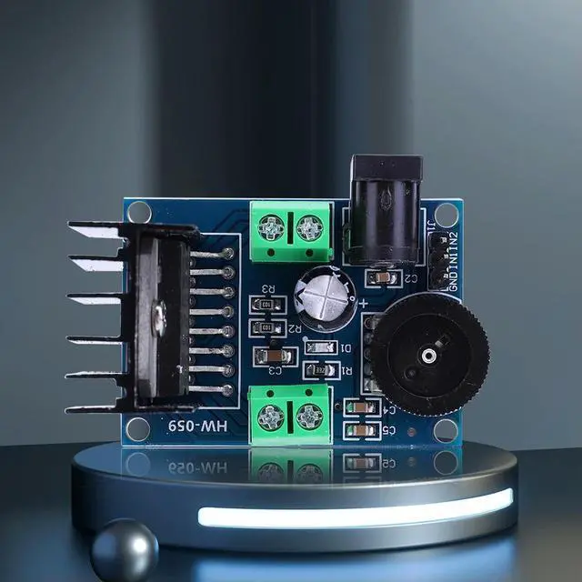 Alt view image 2 of 3 - TDA7266 Audio Amplifier Board Dual Channel 15W+15W Audio Amplifier Board Module for 10-50W Speaker