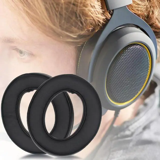 Alt view image 2 of 3 - Replacement Ear Pads Cushions L+R Ear Pads Cushion Cover Gaming Headset Noise Isolation Earpads for HS50/HS60/HS70 Pro